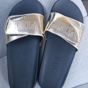 PINK Gold Slides
